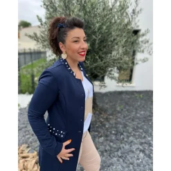 VESTE OFFICIER JODIE - MARINE