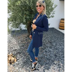 VESTE OFFICIER JODIE - MARINE