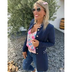 VESTE OFFICIER JODIE - MARINE