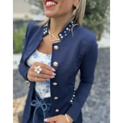 VESTE OFFICIER JODIE - MARINE