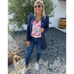 VESTE OFFICIER JODIE - MARINE
